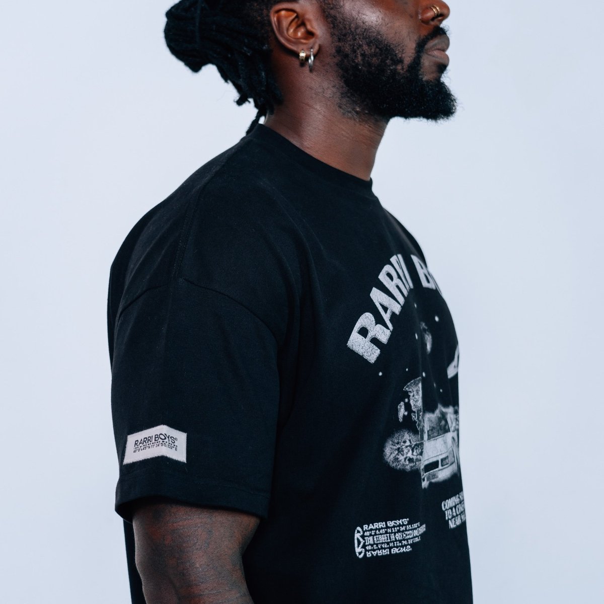 RARRI BOYS®LIMITED T - SHIRT BLACK ''CINEMA''