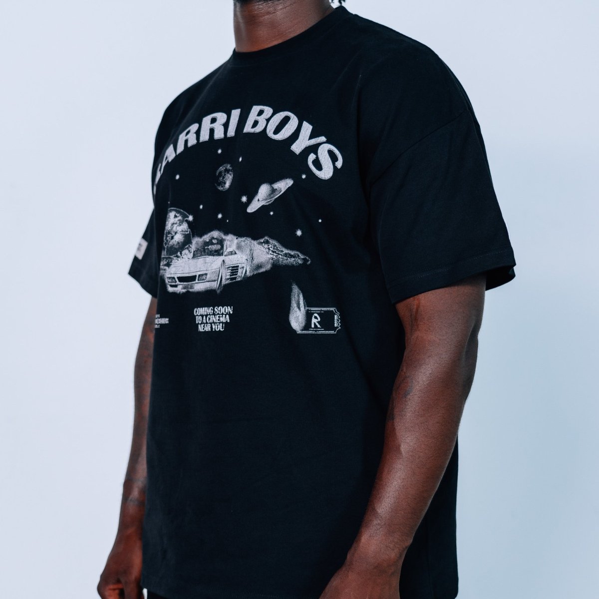 RARRI BOYS®LIMITED T - SHIRT BLACK ''CINEMA''