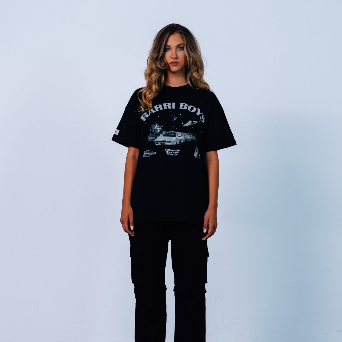 RARRI BOYS®LIMITED T - SHIRT BLACK ''CINEMA''
