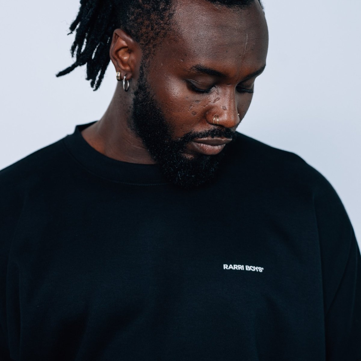 RARRI BOYS®BASIC SWEATSHIRT BLACK