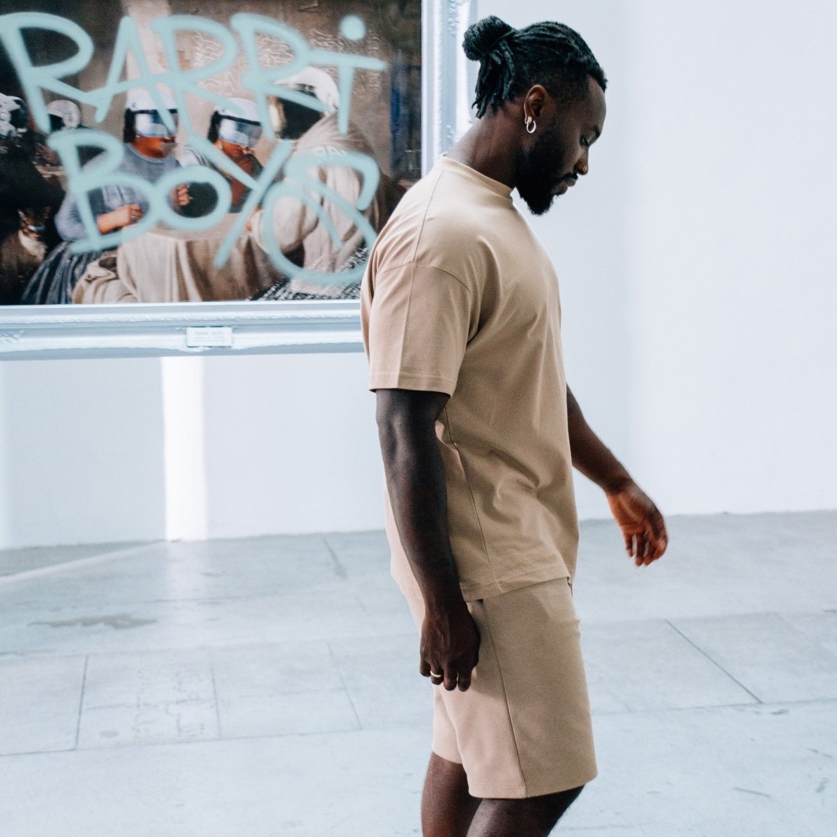 RARRI BOYS®BASIC T - SHIRT BROWN