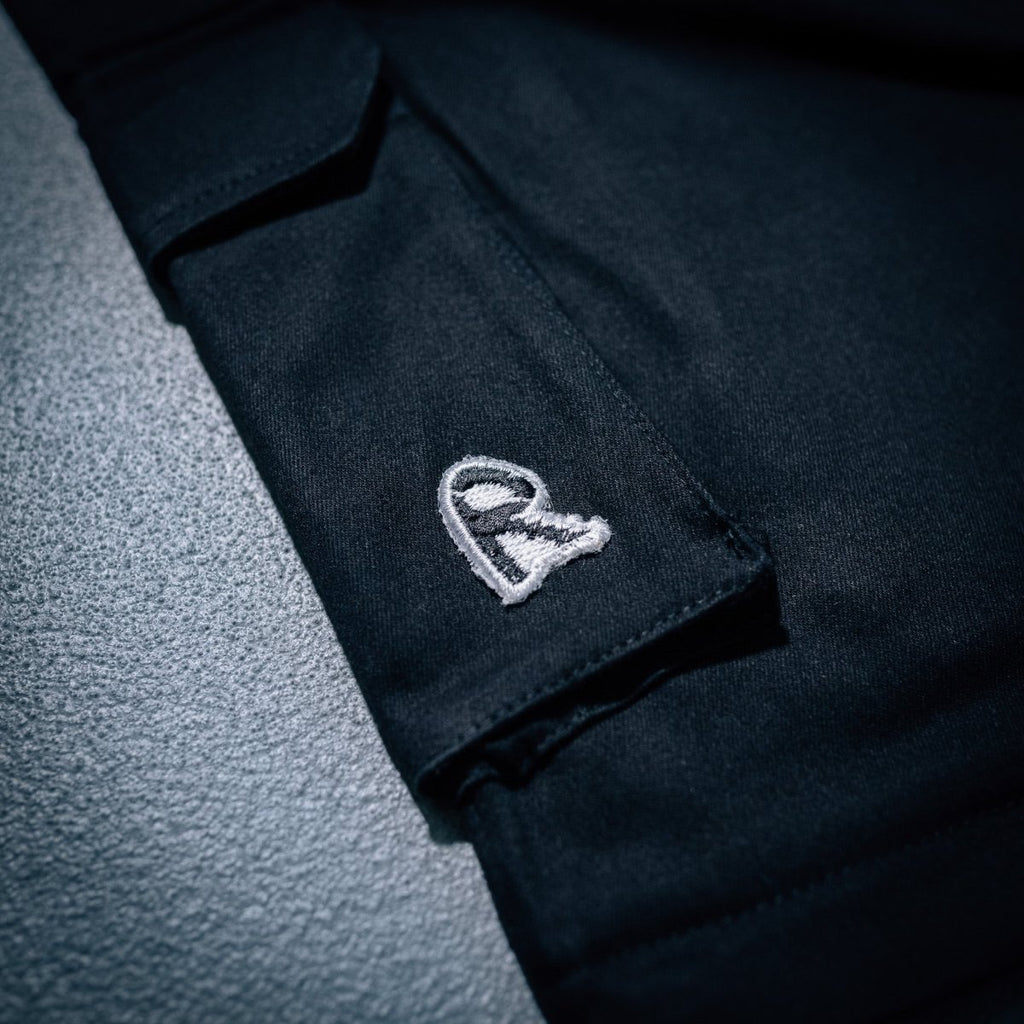 RARRI BOYS®LIMITED CARGOPANTS BLACK ''2 IN 1''