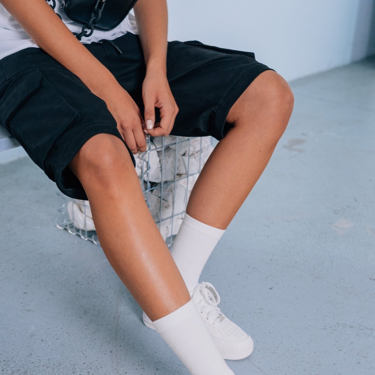 RARRI BOYS®LIMITED CARGOPANTS BLACK ''2 IN 1''