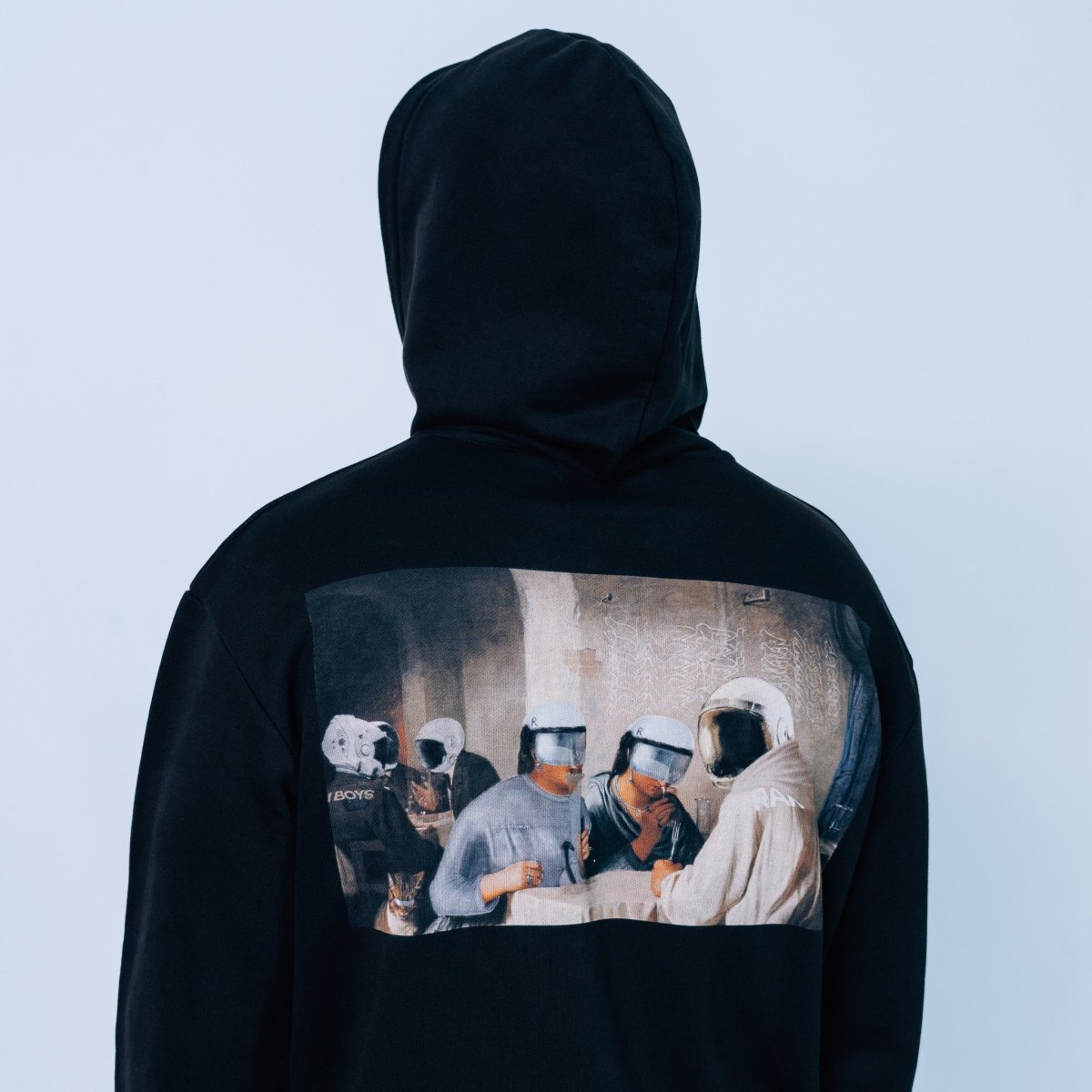 RARRI BOYS®LIMITED HOODIE BLACK ''MUSEUM''