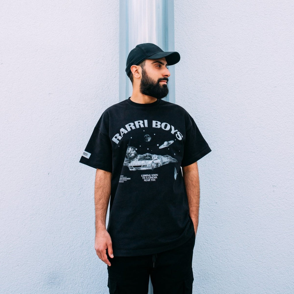 RARRI BOYS®LIMITED T - SHIRT BLACK ''CINEMA''