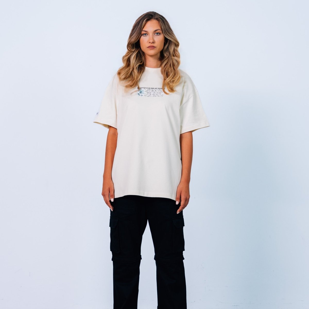 RARRI BOYS®LIMITED T - SHIRT CREAM ''FLOWER''