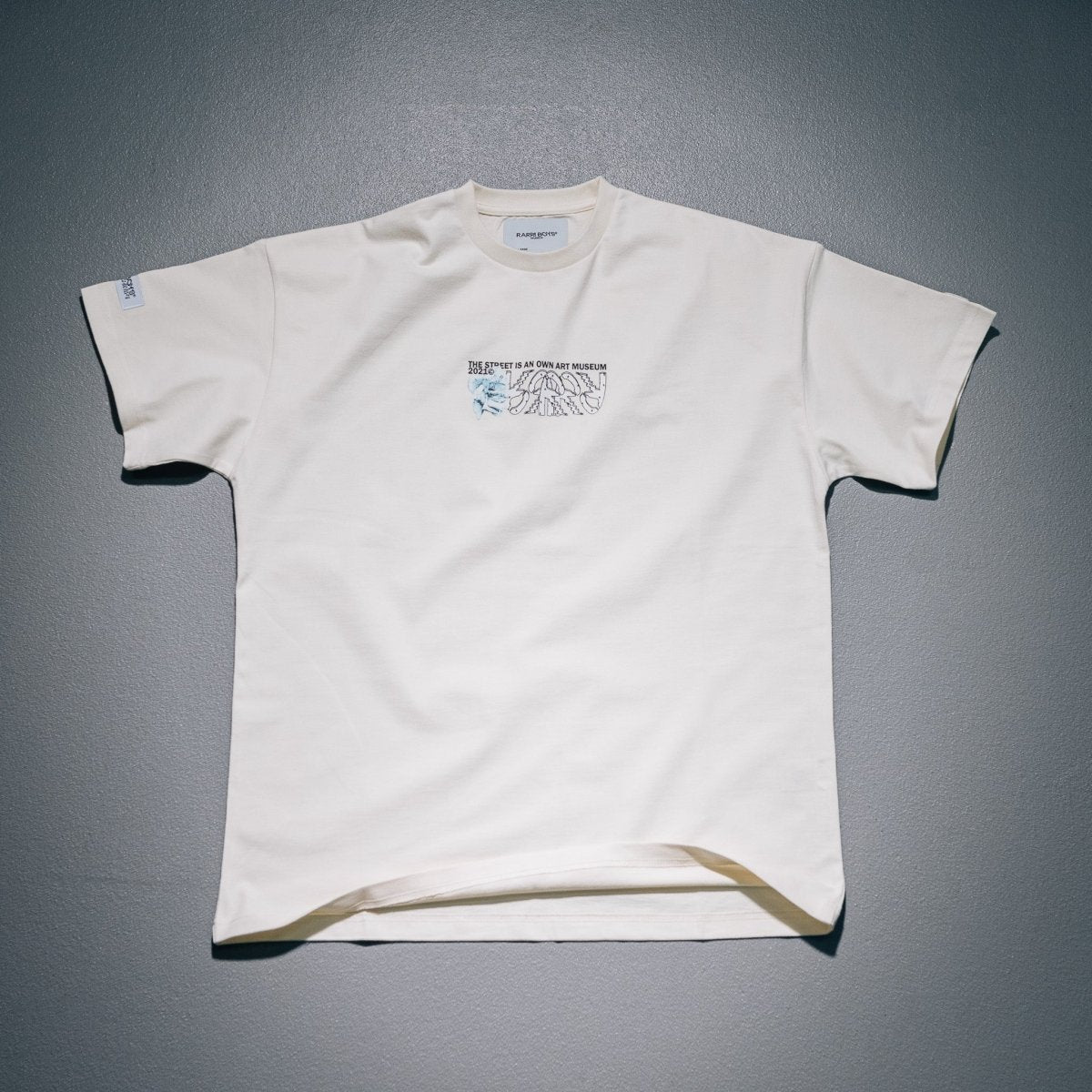 RARRI BOYS®LIMITED T - SHIRT CREAM ''FLOWER''