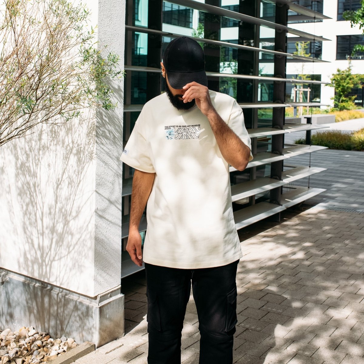 RARRI BOYS®LIMITED T - SHIRT CREAM ''FLOWER''
