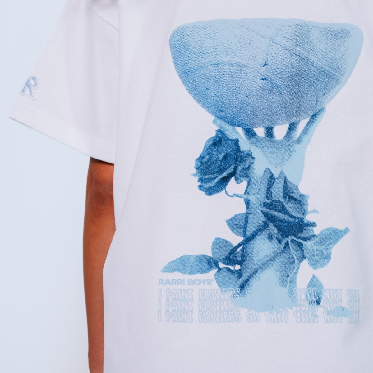 RARRI BOYS®LIMITED T - SHIRT WHITE ''BASKETBALL''