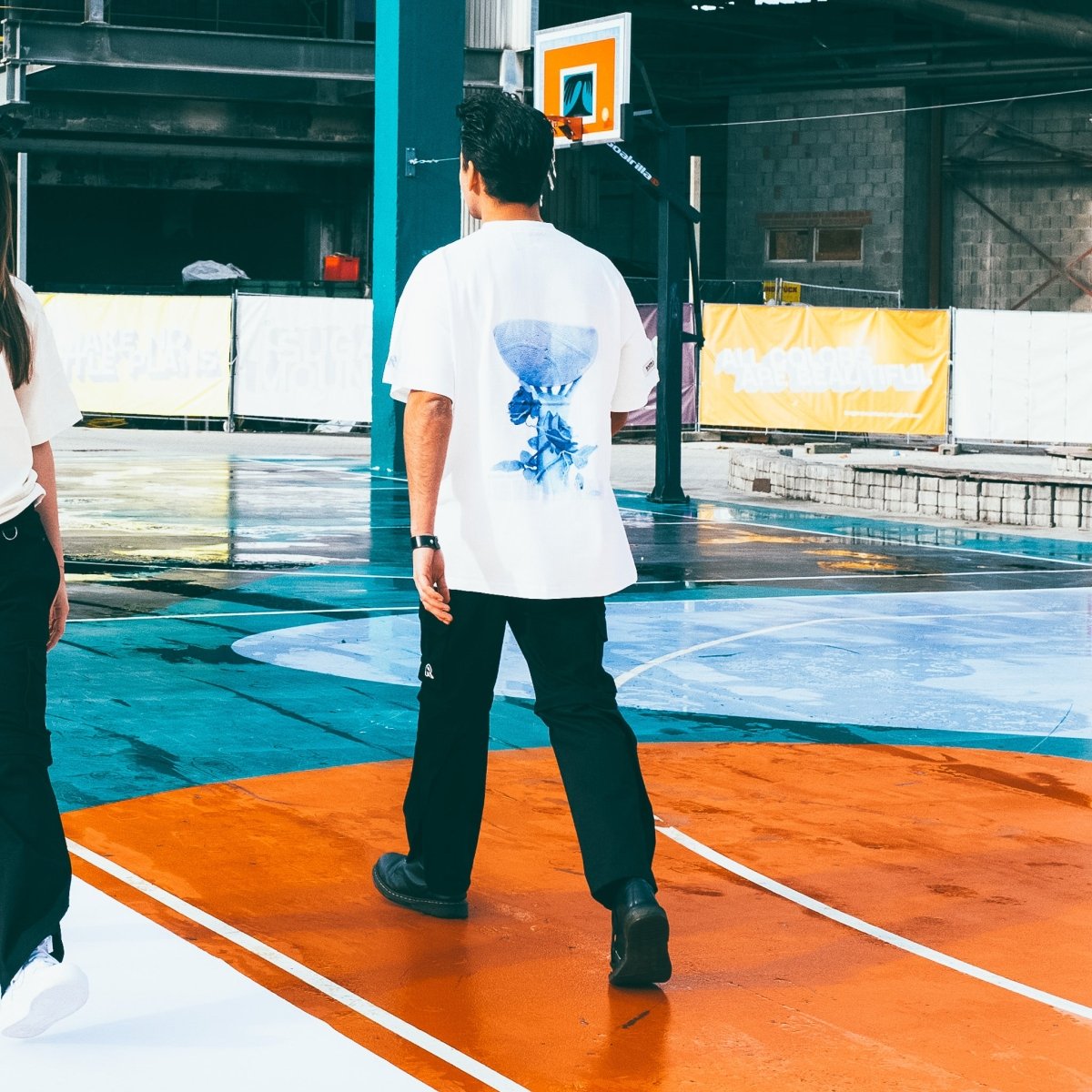 RARRI BOYS®LIMITED T - SHIRT WHITE ''BASKETBALL''